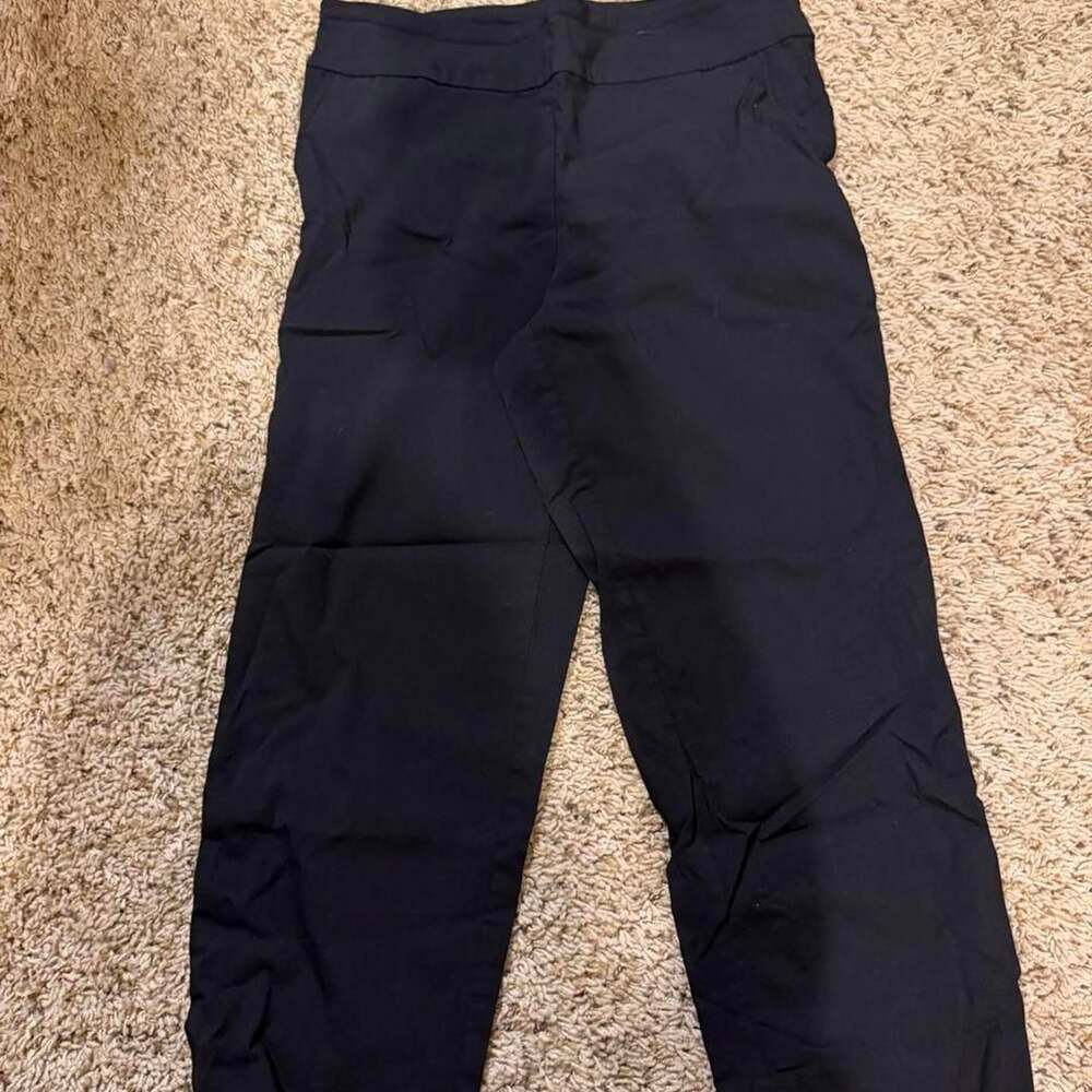 The Pioneer Woman Wide Leg Capri Pants Size M Black